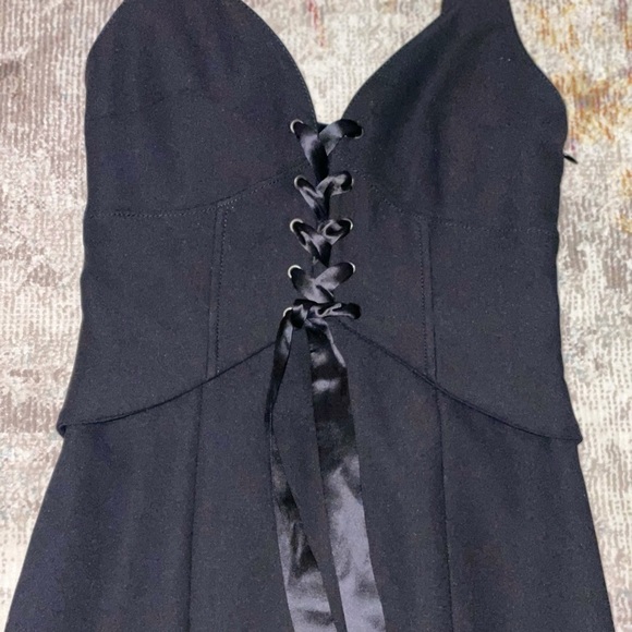 𝅺NWT Cinq A Sept “Demia” Bustier Midi Dress - Picture 9 of 13